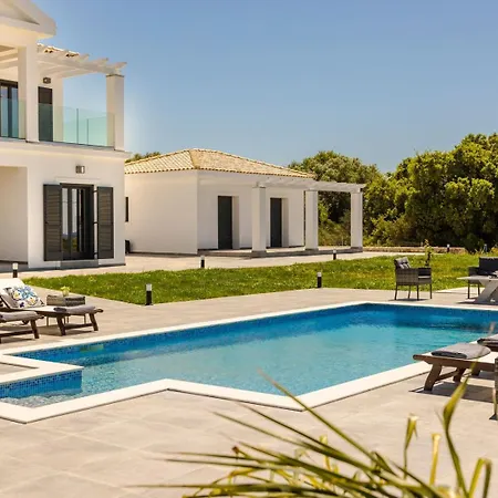 Vila The Ionian Sea & Sunset View